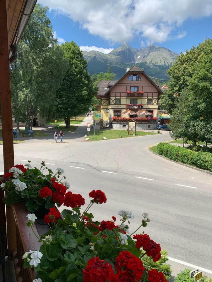 Penzion Slalom Tatranská Lomnica Eksteriør billede